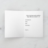 Invitation bachelor (Intérieur)