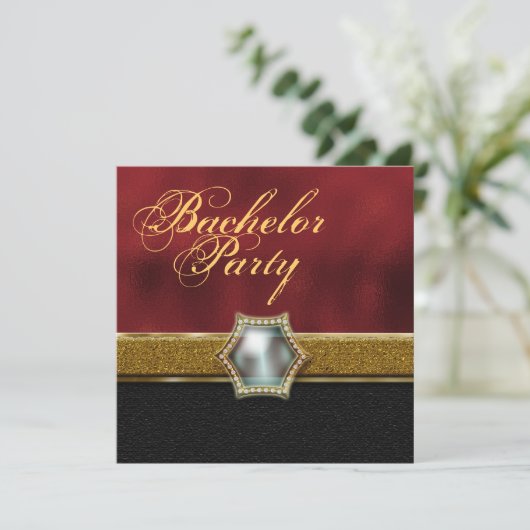 Invitation Bachelor (Debout devant)