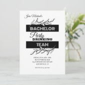 Invitation Bachelor Party Drick Team (Debout devant)