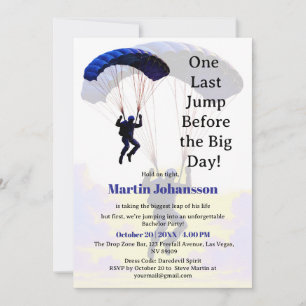 Invitation Bachelor Party Funny Adventure Thème