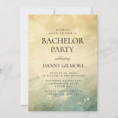 Invitation Bachelor Party simple et élégant (Devant)