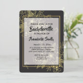 Invitation Bachelor Rose (Debout devant)