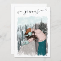 Bachelorée de Noël afro-américaine Invi