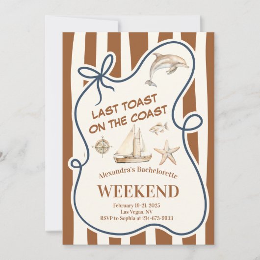 Invitation Bachelorette (Devant)