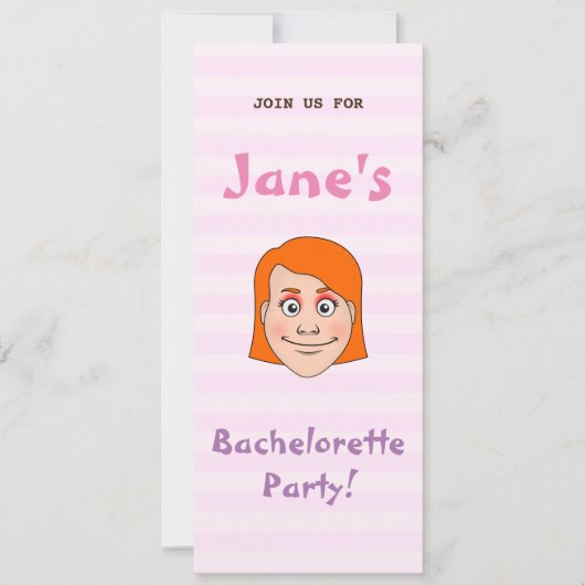 Invitation Bachelorette (Devant)