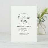 Invitation Bachelorette (Debout devant)