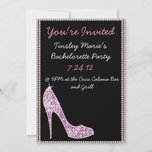 Invitation Bachelorette (Devant)