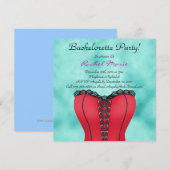Invitation Bachelorette (Devant / Derrière)