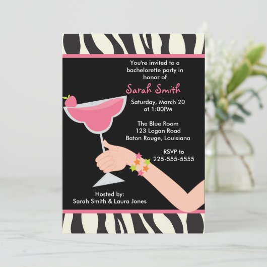 Invitation Bachelorette (Debout devant)