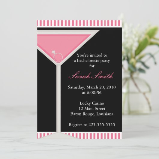 Invitation Bachelorette (Debout devant)