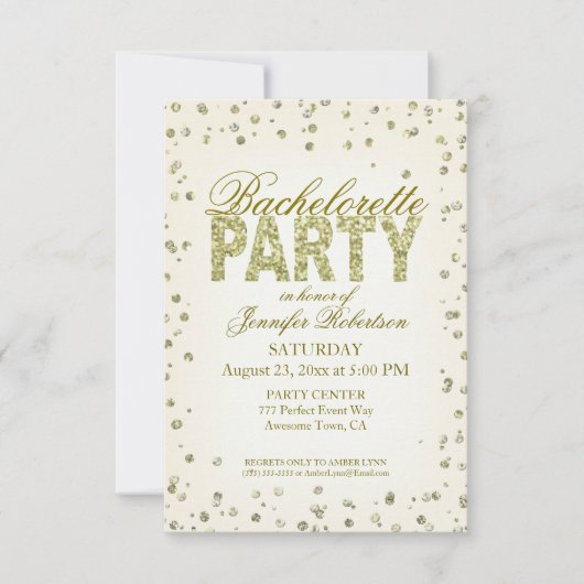 Invitation Bachelorette (Devant)