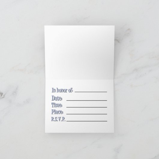 Invitation Bachelorette Bash (Intérieur)