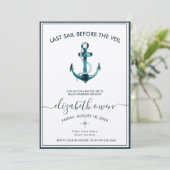 Invitation Bachelorette Beach Week-end Bridal Bash (Debout devant)