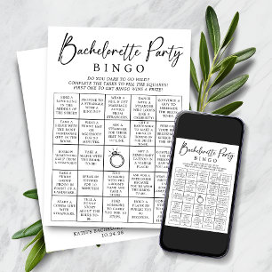 Invitation Bachelorette Bingo Party
