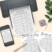 Invitation Bachelorette Bingo Party