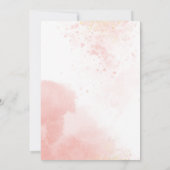 Invitation Bachelorette Blush & Gold Watercolor (Dos)
