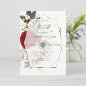 Invitation Bachelorette | Bourgogne (Debout devant)