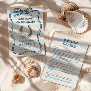 Invitation Bachelorette Coastal Cowgirl
