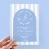 Invitation Bachelorette Coastal Dessin À La Main Fin De Semai