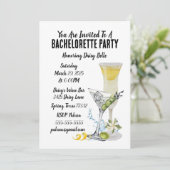 Invitation Bachelorette Cocktail (Debout devant)