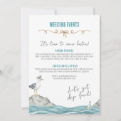 Invitation Bachelorette croisière (Dos)