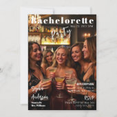 Invitation Bachelorette de couverture du magazine (Devant)