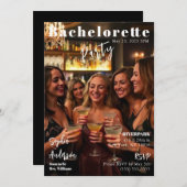 Invitation Bachelorette de couverture du magazine (Devant / Derrière)