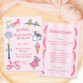 Invitation Bachelorette de l'île Mackinac
