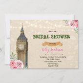 Invitation Bachelorette de Londres (Devant)