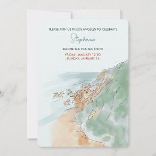 Invitation Bachelorette de Los Angeles