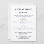 Invitation Bachelorette du club social tiré à la main (Dos)