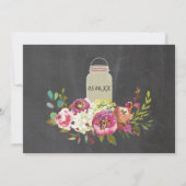 Invitation Bachelorette Fête de l'mariée Itinéraire Jars Chal (Dos)