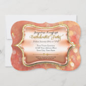 Invitation Bachelorette Fille's Night Out Party Martini Glass (Devant)