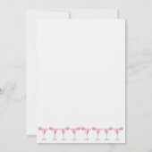 Invitation Bachelorette finale de la Fiesta rose Margarita (Dos)