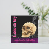 Invitation Bachelorette gothique (Debout devant)