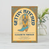 Invitation Bachelorette Hitched (Debout devant)