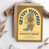 Invitation Bachelorette Hitched