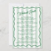 Invitation Bachelorette Itinerary Bach Weekend Pizza Italian (Dos)