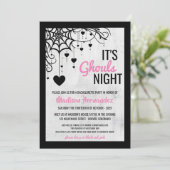 Invitation Bachelorette nocturne de Ghouls (Debout devant)