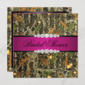 Invitation Bachelorette noire et rose (Devant / Derrière)