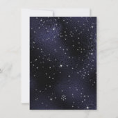 Invitation Bachelorette nuptiale étoile en argent de la Marin (Dos)