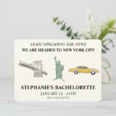 Invitation Bachelorette NYC (Debout devant)