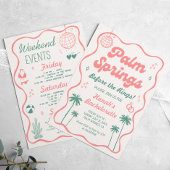 Invitation Bachelorette Palm Springs