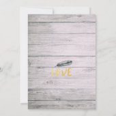 Invitation Bachelorette Party Aquarelle Boho Floral Feather (Dos)