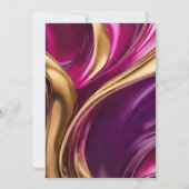 Invitation Bachelorette Party-Dernier Fling avant les anneaux (Dos)