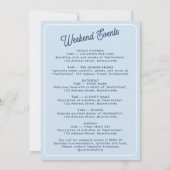 Invitation Bachelorette Party Itinerary Bach Weekend Retro (Dos)