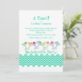 Invitation Bachelorette Party, Martini Parade (Debout devant)