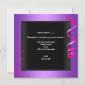 Invitation Bachelorette Party Purple Pink Boots Cocktail (Dos)