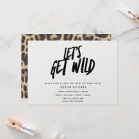 Bachelorette PartyAttrapons Wild Cheetah