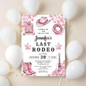 Invitation Bachelorette Rodéo Dernier rose